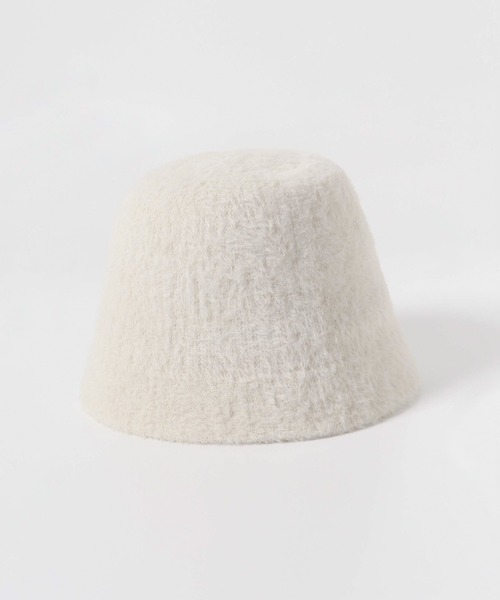 RODE SKO（ロデスコ）の「シャギーベルハット（ハット・レディース・ブラック/アイボリー・ONE）」の21枚目の写真