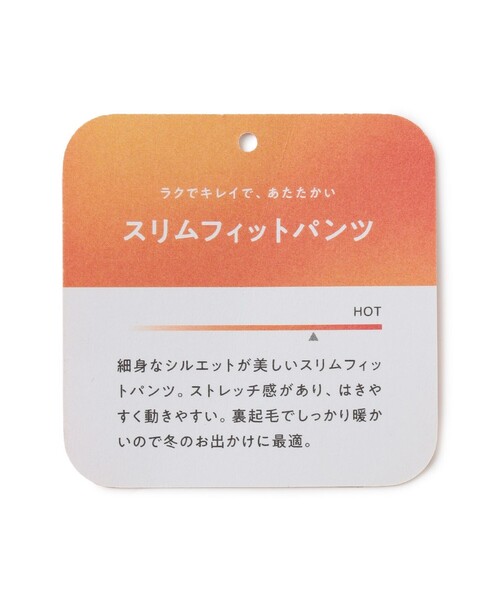 UNFILO(アンフィーロ)の「【ストレッチ/裏起毛】スリムフィットパンツ(その他パンツ・レディース・ブラック系/パイングリーン系/ダルブルー系・X-SMALL/SMALL/LARGE/MEDIUM)」の17枚目の写真