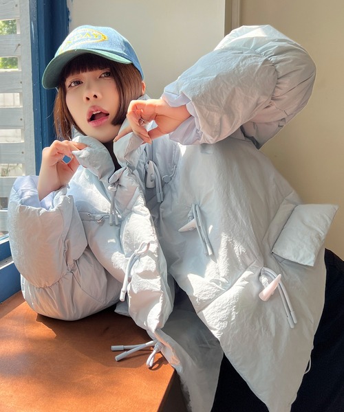 45R ヒッコリー 中綿ジャケット ボタン付き ダックジャケット メンズ ワークジャケット ヒッコリー 1st 大戦モデル