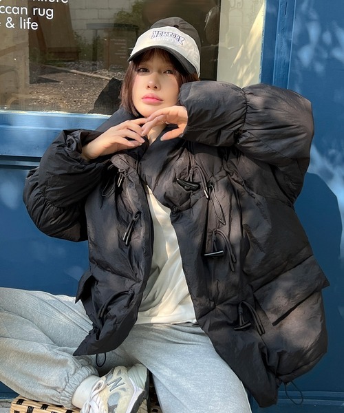 EPICKS（エピックス）の「トグルボタンスタンド中綿ジャケット（ダウン