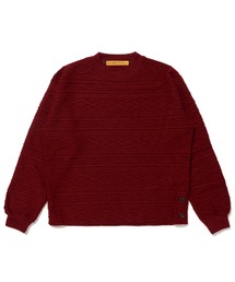 ワインレッド l ニット」に該当するニット/セーターファッション