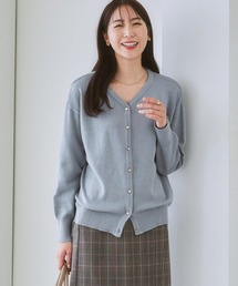 【パチパチしにくい】前後2WAYニットカーディガン(しっとりなめらかムースタッチ)