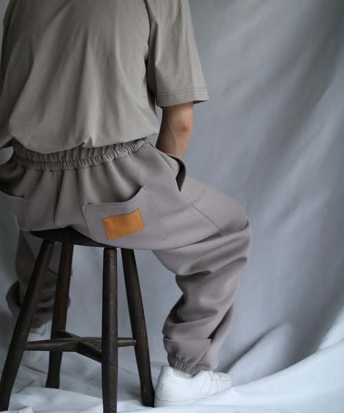 G.V.G.V.(ジーヴィージーヴィー)の「SWEAT PANTS(スウェットパンツ・レディース・グレイッシュベージュ/ブラウン・ONE SIZE)」の16枚目の写真