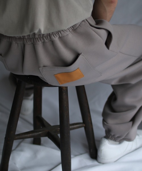 G.V.G.V.(ジーヴィージーヴィー)の「SWEAT PANTS(スウェットパンツ・レディース・グレイッシュベージュ/ブラウン・ONE SIZE)」の17枚目の写真
