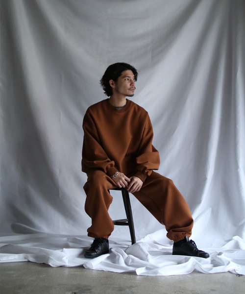 G.V.G.V.(ジーヴィージーヴィー)の「SWEAT PANTS(スウェットパンツ・レディース・グレイッシュベージュ/ブラウン・ONE SIZE)」の7枚目の写真