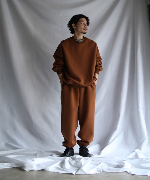 G.V.G.V.(ジーヴィージーヴィー)の「SWEAT PANTS(スウェットパンツ・レディース・グレイッシュベージュ/ブラウン・ONE SIZE)」の6枚目の写真