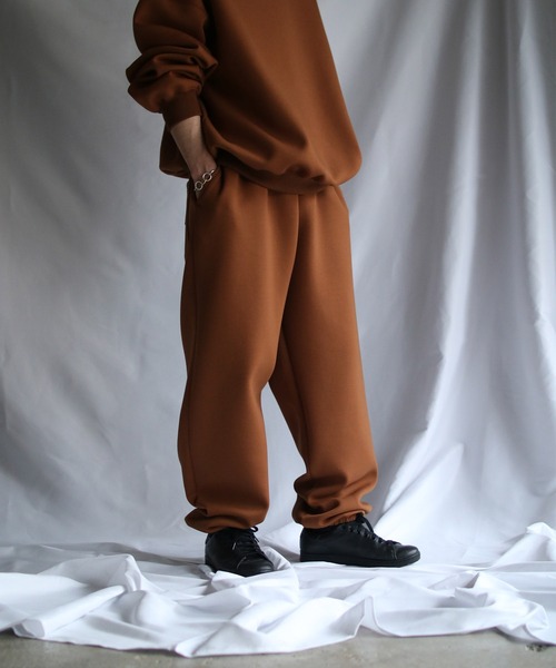 G.V.G.V.(ジーヴィージーヴィー)の「SWEAT PANTS(スウェットパンツ・レディース・グレイッシュベージュ/ブラウン・ONE SIZE)」の3枚目の写真