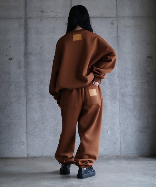 G.V.G.V.(ジーヴィージーヴィー)の「SWEAT PANTS(スウェットパンツ・レディース・グレイッシュベージュ/ブラウン・ONE SIZE)」の15枚目の写真