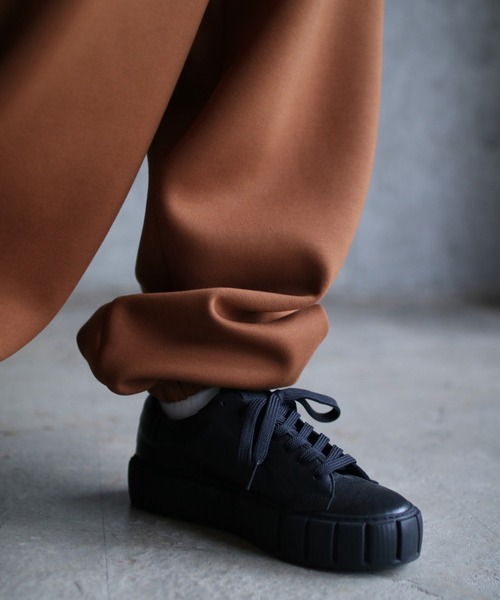 G.V.G.V.(ジーヴィージーヴィー)の「SWEAT PANTS(スウェットパンツ・レディース・グレイッシュベージュ/ブラウン・ONE SIZE)」の13枚目の写真