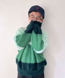 CIAOPANIC TYPY | 【WEB限定】【KIDS】グラデーションボーダーシャギーニット(ニット/セーター)
