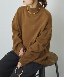 PUAL CE CIN | ハンドウォッシャブル ハイネックニットプルオーバー(ニット/セーター)