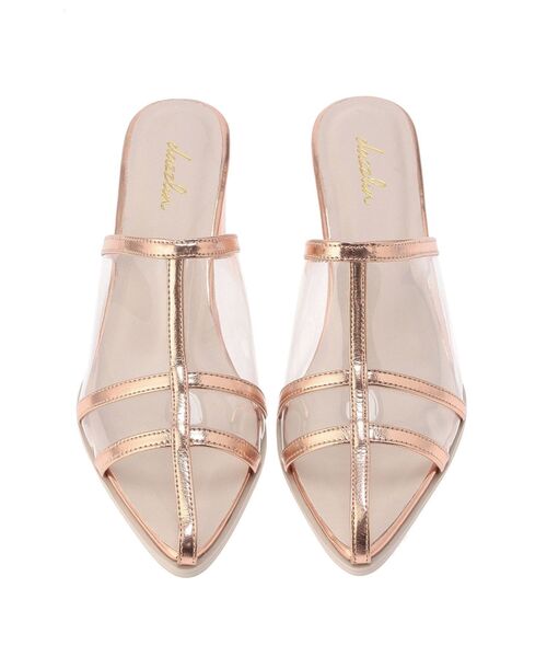 dazzlin（ダズリン）の「クリアメタルオープントゥパンプス（パンプス・レディース・シルバー/ゴールド/シルバー系その他2・MEDIUM/LARGE）」の21枚目の写真