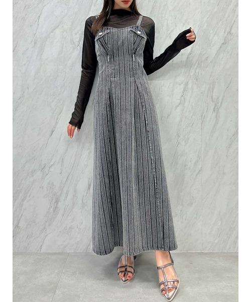 dazzlin（ダズリン）の「クリアメタルオープントゥパンプス（パンプス・レディース・シルバー/ゴールド/シルバー系その他2・MEDIUM/LARGE）」の9枚目の写真