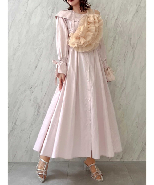 dazzlin（ダズリン）の「クリアメタルオープントゥパンプス（パンプス・レディース・シルバー/ゴールド/シルバー系その他2・MEDIUM/LARGE）」の7枚目の写真