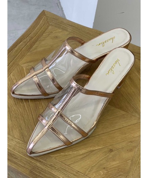 dazzlin（ダズリン）の「クリアメタルオープントゥパンプス（パンプス・レディース・シルバー/ゴールド/シルバー系その他2・MEDIUM/LARGE）」の18枚目の写真