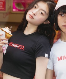 AQO STUDIO SPACE | MILKFED.xAQO STUDIOS FITTED TEE(Tシャツ/カットソー)