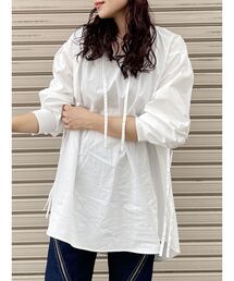 MURUA | スリーブドロストチュニックシャツ(シャツ/ブラウス)