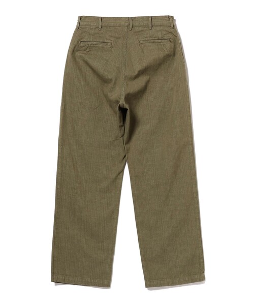 NECESSARY or UNNECESSARY / WIDE GREEN DENIM ワイドグリーンデニム