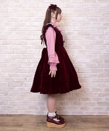 axes femme kawaii アクシーズファム ベロア ジャンパースカート 80035305b_b_34_215.jpg