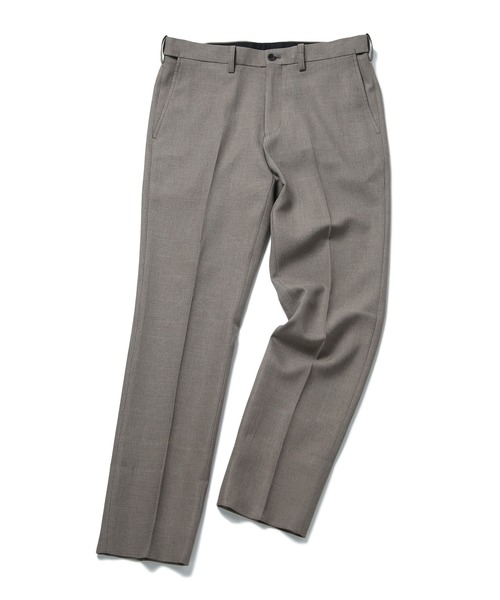 CROWDED CLOSET（クラウデッドクローゼット）の「【LANATEC/ラナテック】シャークスキンスラックスパンツ（セットアップ対応）（スラックス・メンズ・グレー/ネイビー/ベージュ・02/03/04/01）」の4枚目の写真