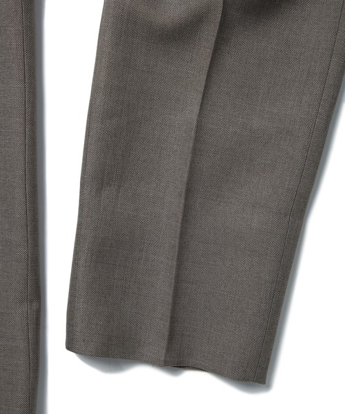 CROWDED CLOSET（クラウデッドクローゼット）の「【LANATEC/ラナテック】シャークスキンスラックスパンツ（セットアップ対応）（スラックス・メンズ・グレー/ネイビー/ベージュ・02/03/04/01）」の14枚目の写真