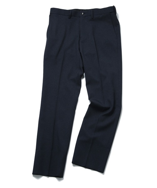 CROWDED CLOSET（クラウデッドクローゼット）の「【LANATEC/ラナテック】シャークスキンスラックスパンツ（セットアップ対応）（スラックス・メンズ・グレー/ネイビー/ベージュ・02/03/04/01）」の13枚目の写真