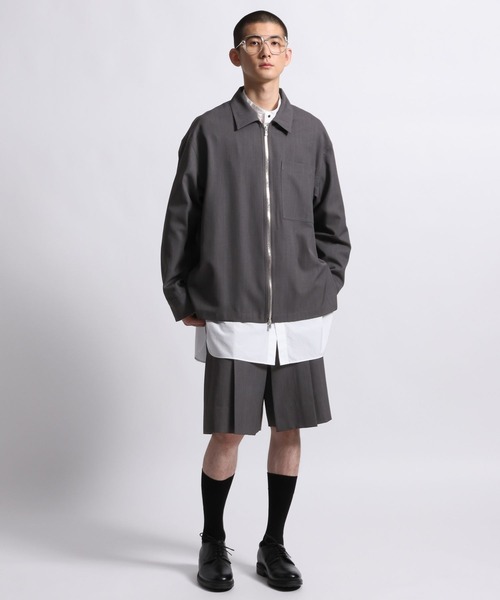 STERNBERG（スタンバーグ）の「STERNBERG/プリーツショートパンツ