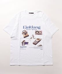 プリントショートスリーブTシャツ