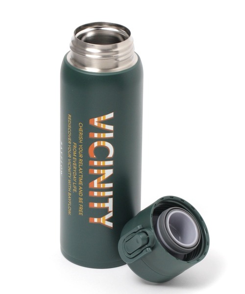 BAYFLOW（ベイフロー）の「[保冷・保温]【VICINITY】ワンタッチボトル（水筒・レディース・ネイビー/カーキ・0）」の6枚目の写真
