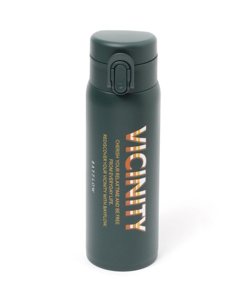 BAYFLOW（ベイフロー）の「[保冷・保温]【VICINITY】ワンタッチボトル（水筒・レディース・ネイビー/カーキ・0）」の3枚目の写真
