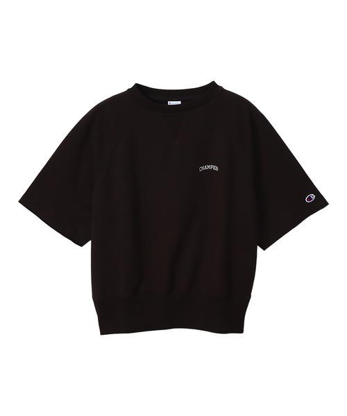 Champion(チャンピオン)の「【Champion/チャンピオン】レディース ショートスリーブスウェットシャツ(スウェット・レディース・チャコール/ベージュ/ダークグリーン/ヘザーグレー・MEDIUM/LARGE)」の15枚目の写真