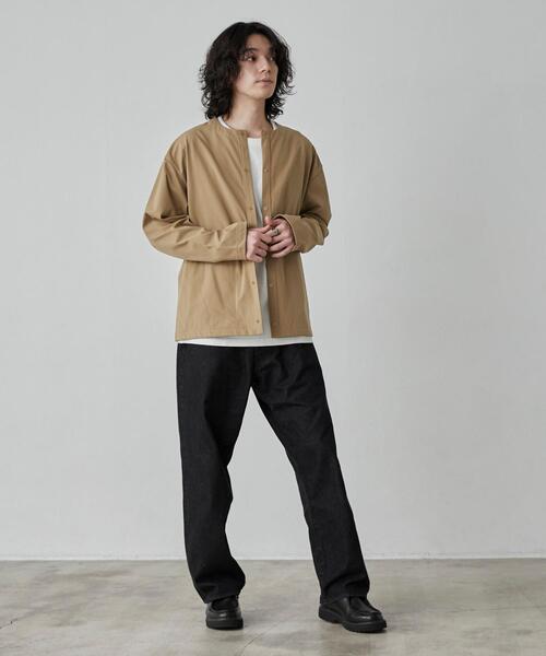 coen(コーエン)の「極楽FITクルーネックストレッチカーディガン(カーディガン/ボレロ・メンズ・ダークグレー/ブラック/ベージュ・S/M/L/XL)」の21枚目の写真