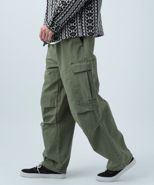 ベイフロー　カーゴパンツ　新品未使用　size3 M レディース　早い者勝ち‼️ セール】ワイドカーゴパンツ（カーゴパンツ）｜BAYFLOW