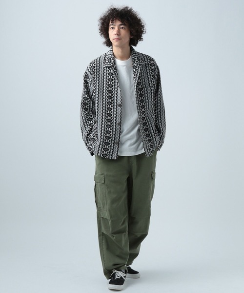 BAYFLOW(ベイフロー)の「ワイドカーゴパンツ(カーゴパンツ・メンズ・ライトブルー/グレー/カーキ・MEDIUM/LARGE)」の11枚目の写真