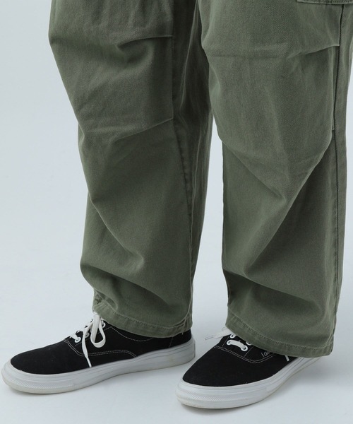 BAYFLOW(ベイフロー)の「ワイドカーゴパンツ(カーゴパンツ・メンズ・ライトブルー/グレー/カーキ・MEDIUM/LARGE)」の21枚目の写真