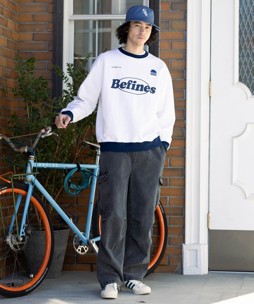 BAYFLOW(ベイフロー)の「ワイドカーゴパンツ(カーゴパンツ・メンズ・ライトブルー/グレー/カーキ・MEDIUM/LARGE)」の5枚目の写真