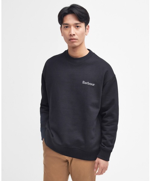 Barbour（バブアー）の「Nicholas リラックス フィット スウェット（スウェット・メンズ・ホワイト/オリーブ/ブラック・40/36/38/34）」の5枚目の写真