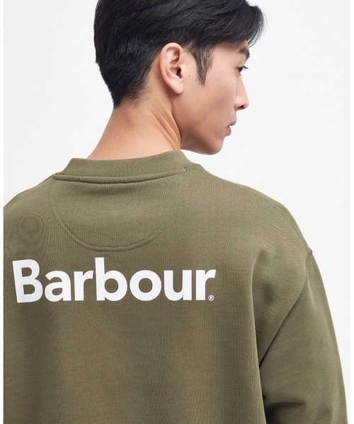 Barbour（バブアー）の「Nicholas リラックス フィット スウェット（スウェット・メンズ・ホワイト/オリーブ/ブラック・40/36/38/34）」の22枚目の写真