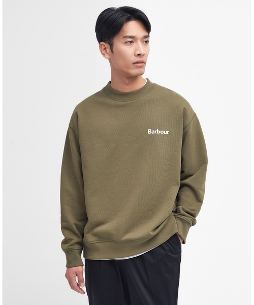Barbour（バブアー）の「Nicholas リラックス フィット スウェット（スウェット・メンズ・ホワイト/オリーブ/ブラック・40/36/38/34）」の19枚目の写真