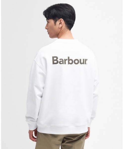 Barbour（バブアー）の「Nicholas リラックス フィット スウェット（スウェット・メンズ・ホワイト/オリーブ/ブラック・40/36/38/34）」の13枚目の写真
