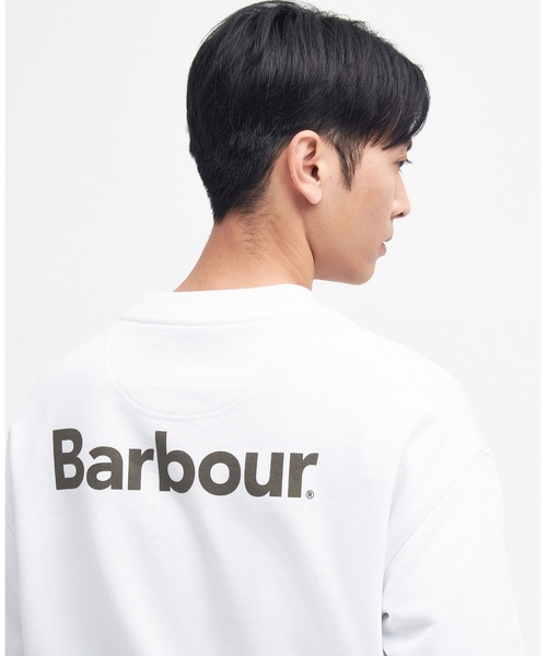Barbour（バブアー）の「Nicholas リラックス フィット スウェット（スウェット・メンズ・ホワイト/オリーブ/ブラック・40/36/38/34）」の15枚目の写真