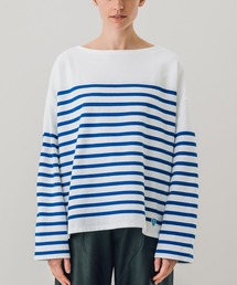 ORCIVAL | ORCIVAL | ドロップショルダー ラッセルフレンチセーラーTシャツ WOMEN(Tシャツ/カットソー)