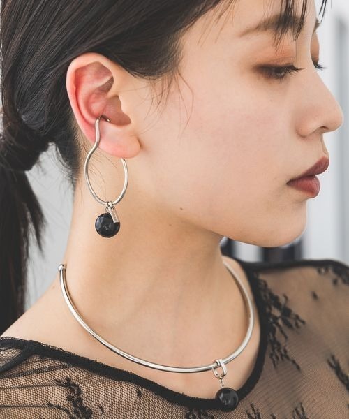JEANASIS（ジーナシス）の「【WEB・一部店舗限定】WAVE EAR CUFF/102430（イヤーカフ・レディース・シルバー系その他/ゴールド系その他・FREE）」の4枚目の写真