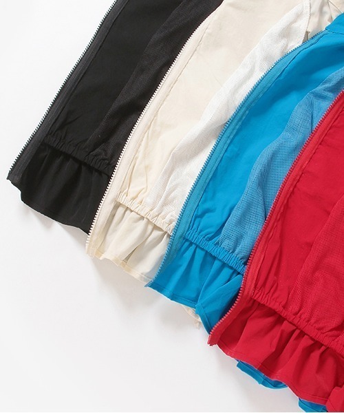 by LOVEiT（バイラビット）の「ふんわりブルゾン（ブルゾン・キッズ・ブラック/レッド/オフホワイト/ブルー・140cm/160cm/130cm/150cm/120cm）」の13枚目の写真