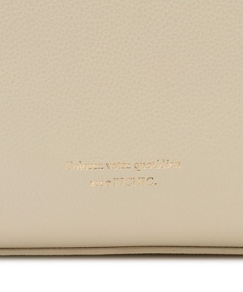 ROPE' PICNIC（ロペピクニック）の「A4対応/軽量スクエアメタルハンドル縦型トート＆ショルダーバッグ（ショルダーバッグ・レディース・ベージュ/ブラック/ブルー系その他4・FREE）」の18枚目の写真