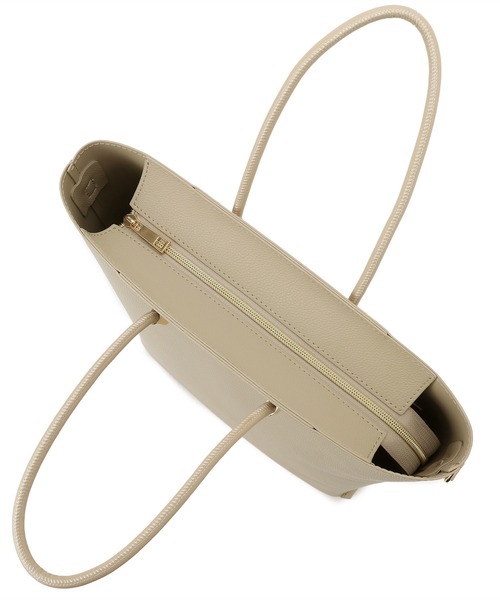 ROPE' PICNIC（ロペピクニック）の「A4対応/軽量スクエアメタルハンドル縦型トート＆ショルダーバッグ（ショルダーバッグ・レディース・ベージュ/ブラック/ブルー系その他4・FREE）」の17枚目の写真