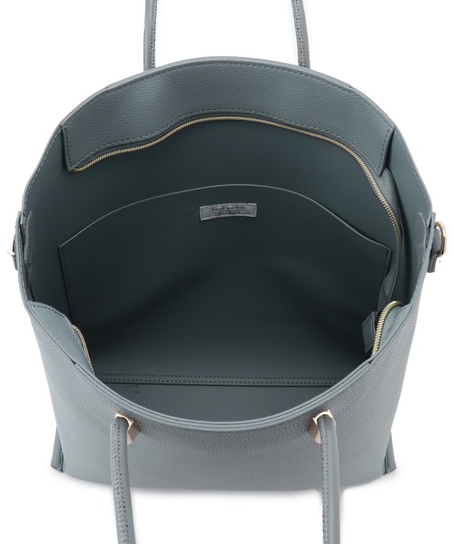 ROPE' PICNIC（ロペピクニック）の「A4対応/軽量スクエアメタルハンドル縦型トート＆ショルダーバッグ（ショルダーバッグ・レディース・ベージュ/ブラック/ブルー系その他4・FREE）」の14枚目の写真