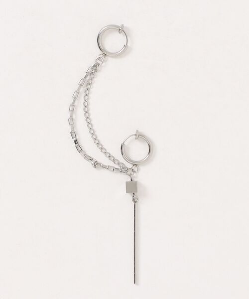 Burner(バーナー)の「【OKUOKU 0909】デザイン ピアス 片耳用 oku-pierce-644549431429-2A【RBTS】(ピアス(片耳用)・メンズ・シルバー系その他/シルバー系その他4/シルバー系その他2/シルバー系その他3・FREE)」の3枚目の写真