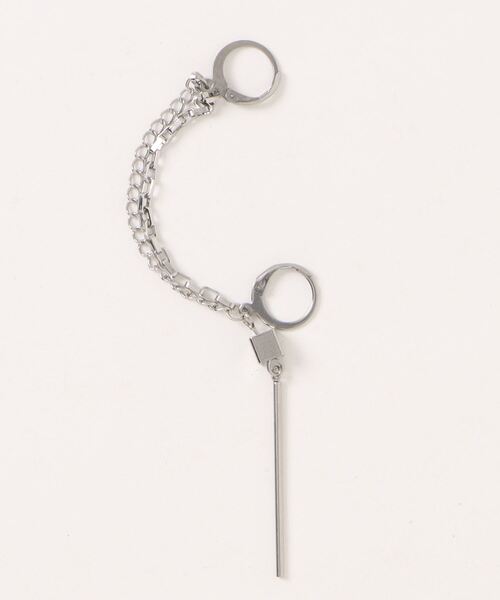 Burner(バーナー)の「【OKUOKU 0909】デザイン ピアス 片耳用 oku-pierce-644549431429-2A【RBTS】(ピアス(片耳用)・メンズ・シルバー系その他/シルバー系その他4/シルバー系その他2/シルバー系その他3・FREE)」の6枚目の写真