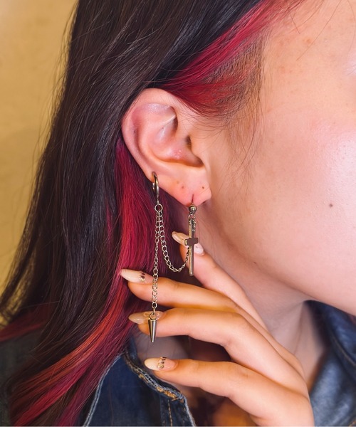 Burner(バーナー)の「【OKUOKU 0909】デザイン ピアス 片耳用 oku-pierce-644549431429-2A【RBTS】(ピアス(片耳用)・メンズ・シルバー系その他/シルバー系その他4/シルバー系その他2/シルバー系その他3・FREE)」の10枚目の写真